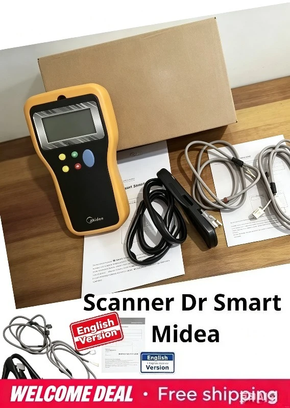 VFR Midea Dr. Smart, English Version Inverter AC Fault Repair Tester, Refrigeration Tool
