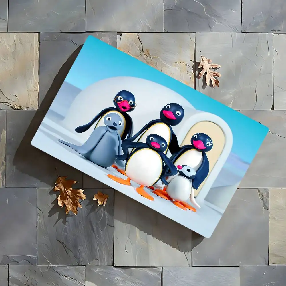 P-Pin-guS CuteS Cartoon Kitchen Mat Washable Non-Slip Living Room Sofa Chairs Area Mat Kitchen Toilet Rug