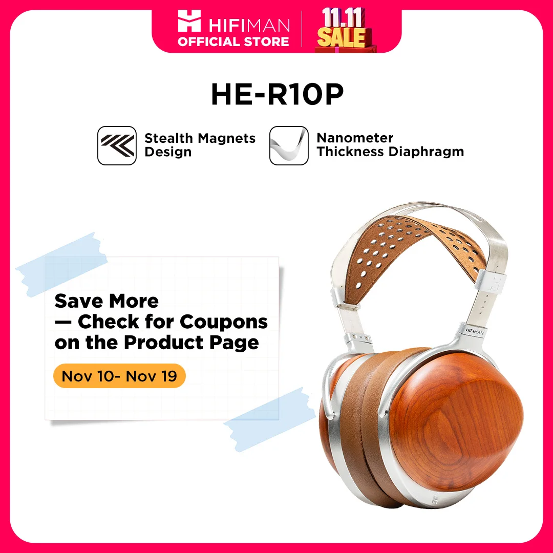 HIFIMAN HE-R10 Version planaire-aimants furtifs