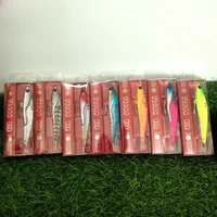 7 Uds 35g señuelo de pesca Shore VIB VECTOR 110mm fundición larga Metal Teppan vibración cebo duro Artificial pesca en hielo de invierno