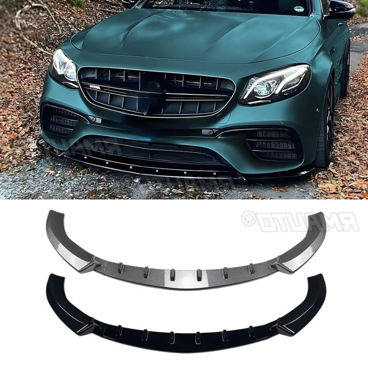 

Для Mercedes Benz E-Class W213 E63 AMG 2016-2020 автомобильный передний бампер, спойлер, диффузор, модификация, защита бампера