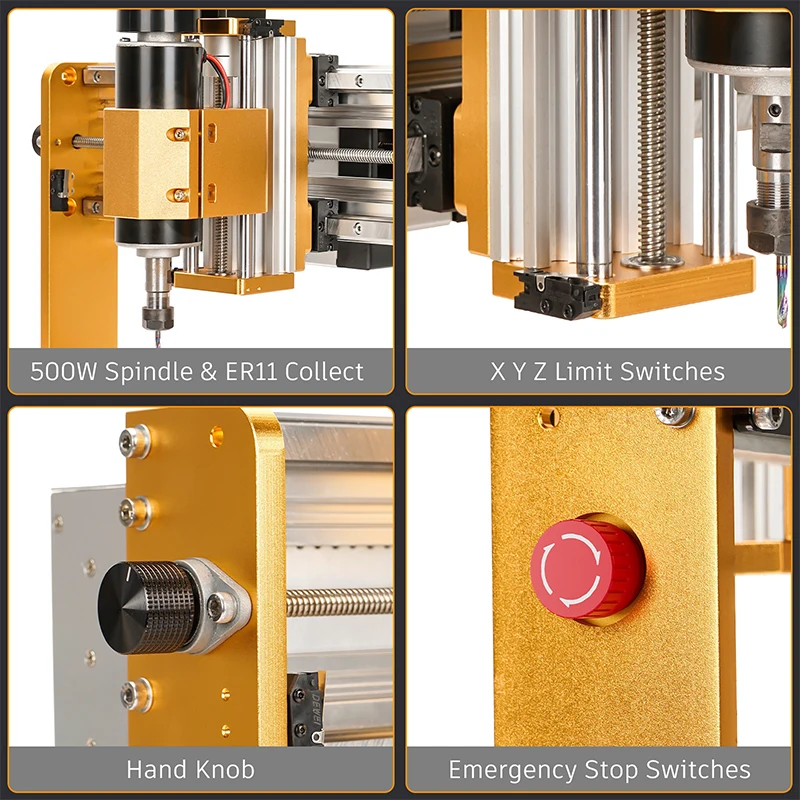 3018 PRO MAX CNC 3 Axis Wood E - Cnc 3018 Pro Max Metal ulasan dan harga