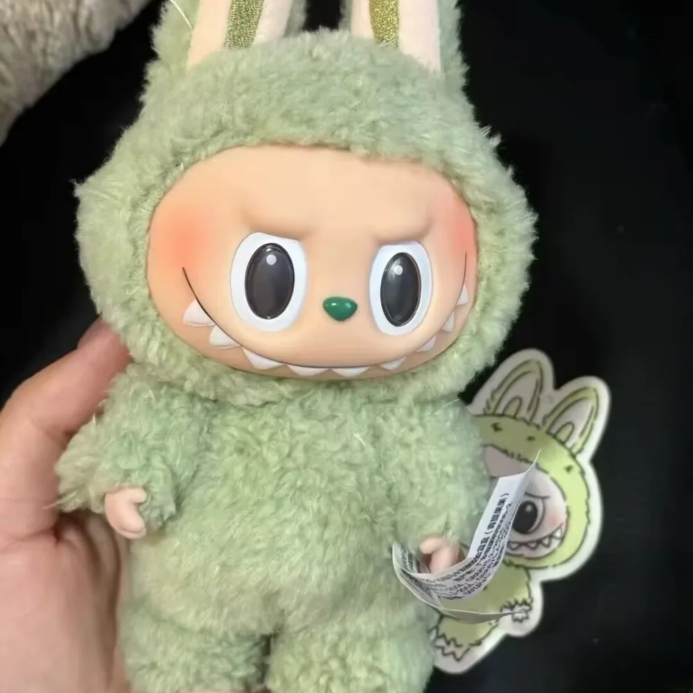 Monster Doll with Backpack Blind Box Heartbeat Macaron Mokoko Anime Character Guessing Bag Pendant Gift Replica