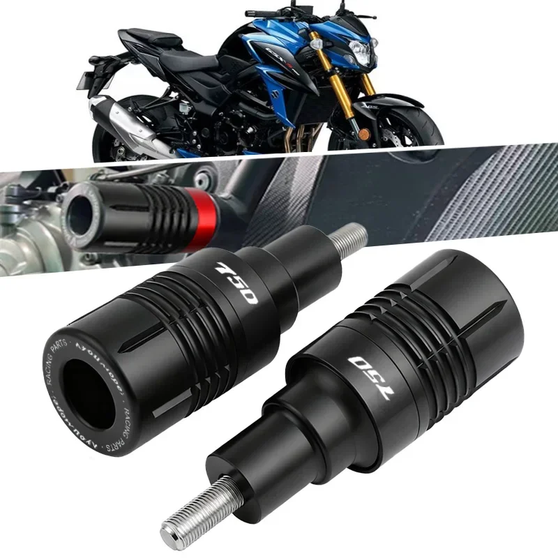 GSX S750 GSR 750 Protetor contra acidentes Quadro de proteção contra queda Sliders para SUZUKI GSX-S 750 Acessórios para motocicleta