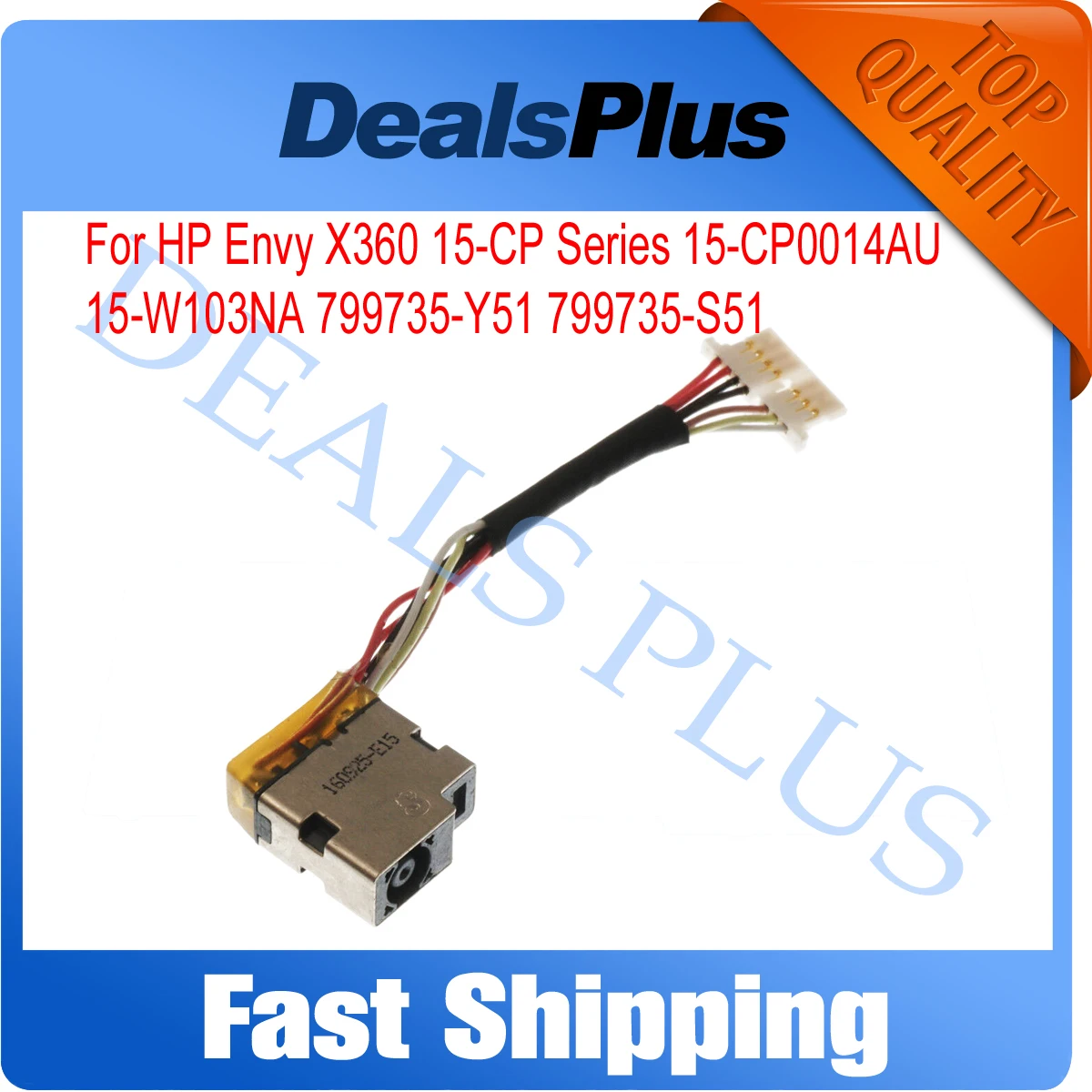 Новый Сменный кабель питания постоянного тока для HP Envy X360 15-CP Series 15-CP0014AU 15-W103NA 799735-Y51 799735-S51