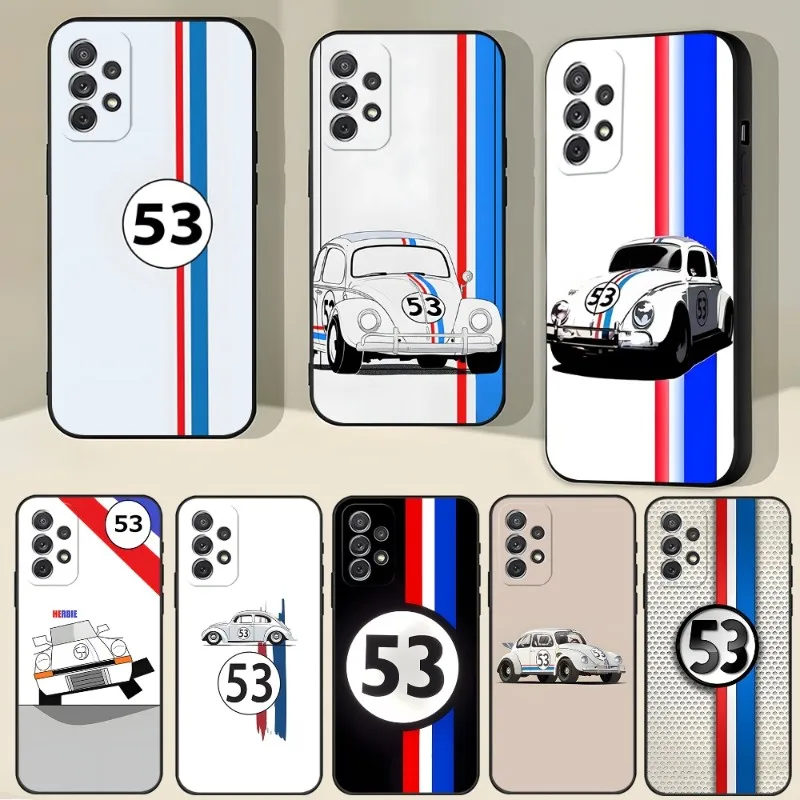 Herbie, numer 53 etui na telefon Samsung Galaxy A13 A52 A53 A73 A32 A51 A23 A22 A12 A02s A20e A40 A50 A21 A72 A70