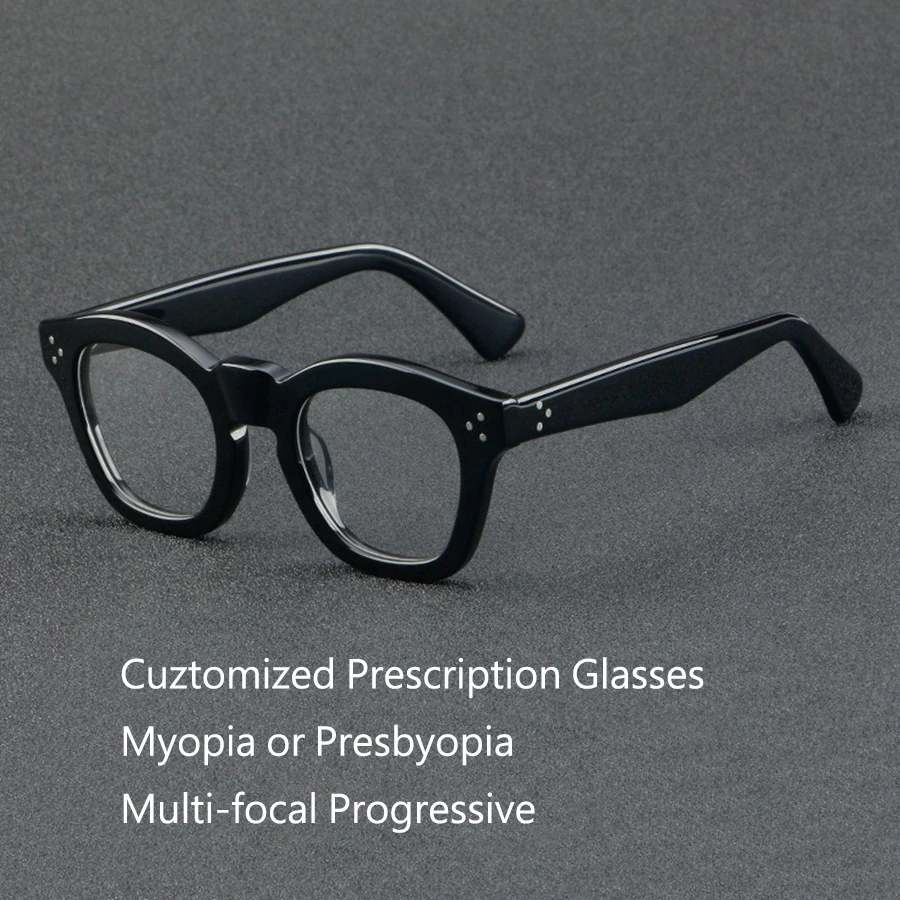 Customized Prescription Glasses Women Men Multi-Focal Progressive Photochromic Anti-Blue Light Myopia Hyperopia Lenses 1127