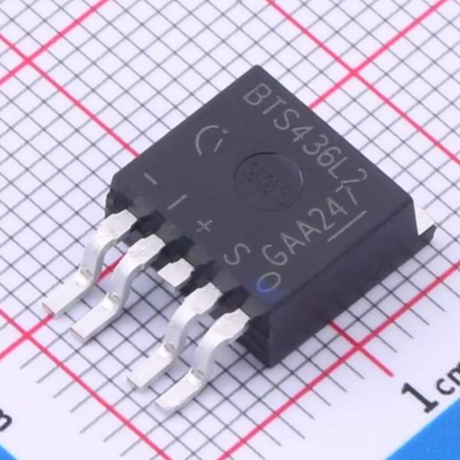 2PCS BTS436L2G PG-TO263-5-2 D2PAK 9.8A 38mΩ/Ohm Chip IC PWR N-CHAN 1:1 Smart High-Side Power Switch NEW Original BTS436L2GATMA1