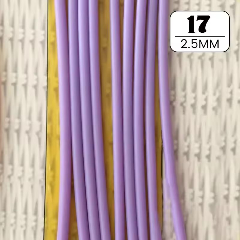 2.5/3Cm 500G Round Pe Rattan Plastic Synthetic Rattan Weaving Raw Material Knit Furniture Repair Chair Table Storage Basket Tool - Image 31