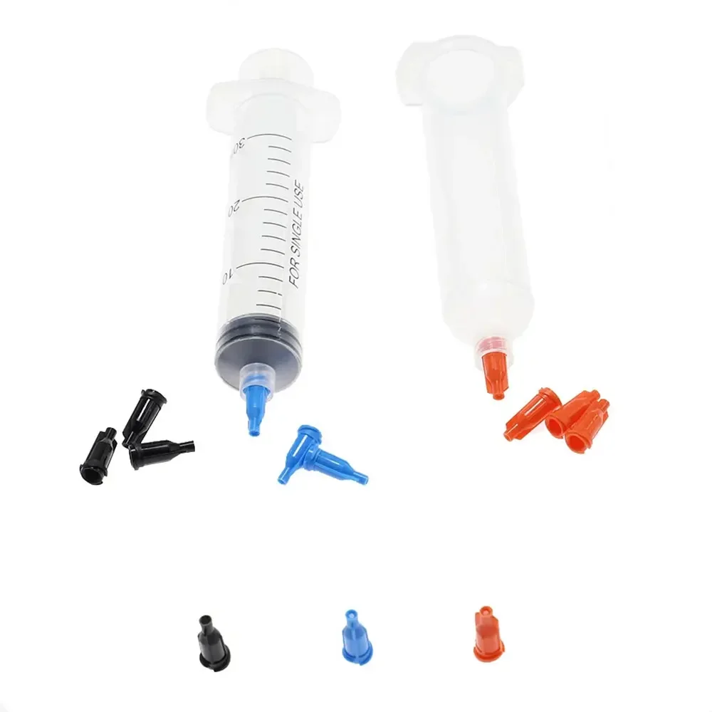 50pcs Cover Screw Precision Tips Liquid Dispensing Syringe Plug Cap Sealing Head