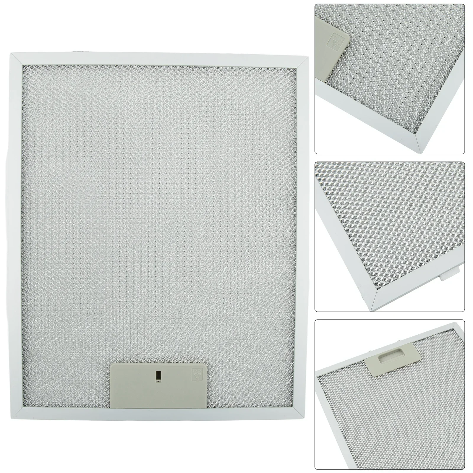 

Range Hood Filter 32*26cm Cooker Hood Grease Filters Metal Mesh Kitchen Extractor Vent Aluminized Filter Kitchen Accessories