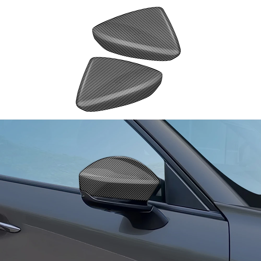 For Mazda CX-60  2022 - 2024 Rear view mirror cover exterior decoration Rear view mirror protection cover decorative accessories