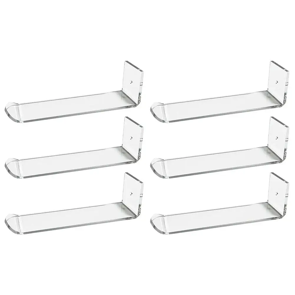 

6 Pcs Headb Display St Hair Hoops Rack Jewelry ganizer Wall Acrylic Holders Clear Storage Home Bedroom Bathroom