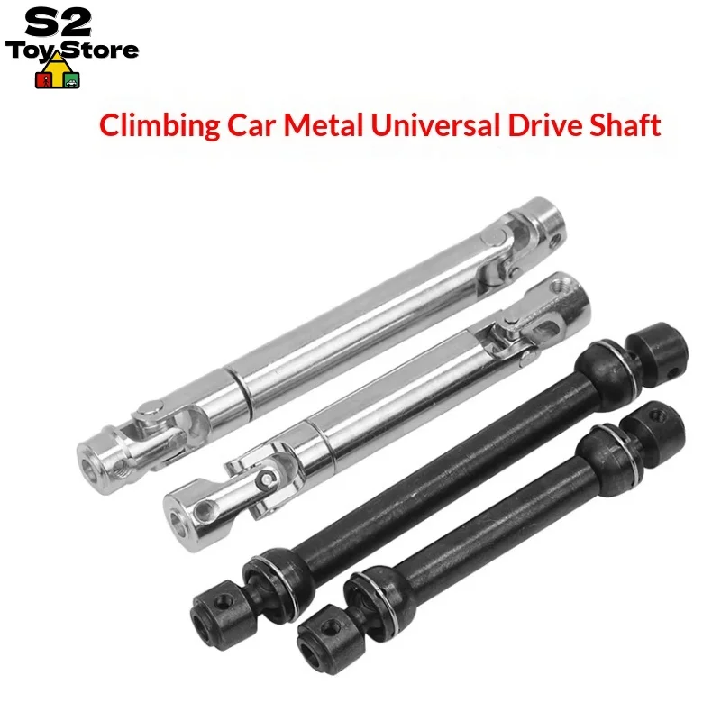 SCX Direct Replacement Metal Drive Shaft for 1/10 RC Crawlers Fits SCX10 D90 Wraith Universal Joint Upgrade Kit