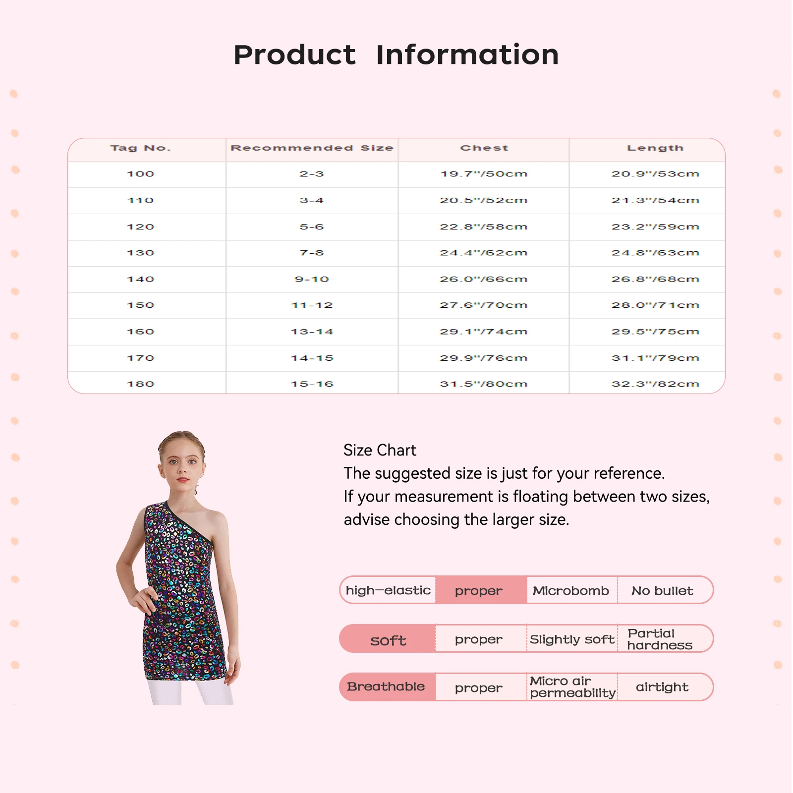 Costume da bambina per bambina, monospalla, jazz, danza hip-hop, cheerleader, spettacolo teatrale, abito metallizzato senza maniche per la festa di Halloween