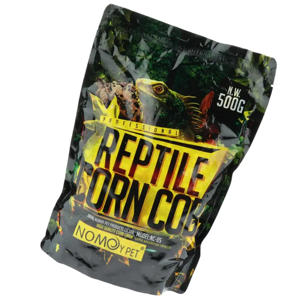 حصيرة زواحف الذرة لسلحفاة السحلية والزحف والحيوانات الأليفة وحبيبات رمل الذرة #4