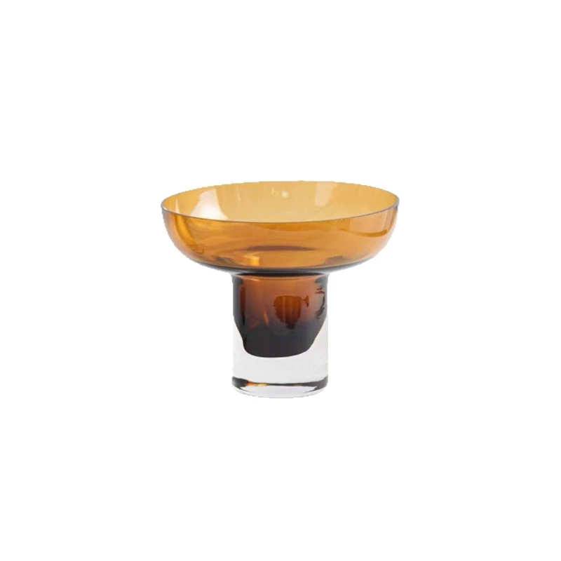 

Light Luxury Minimalist Modern Amber Amber High-end Hydroponic Vase TV Cabinet Decoration
