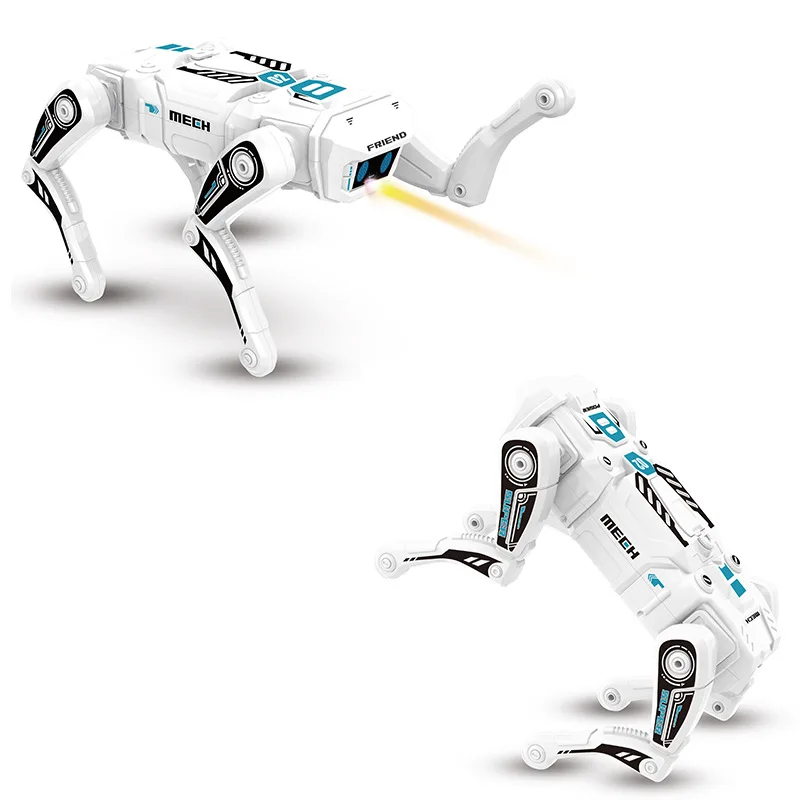 Cool Stuff Toy Car Funny Gift-Kawaii 1:22 Intelligent Bionic Rc Robot Dog,Remote Control Car,Voice Control Rc Cars,Toys for Kids