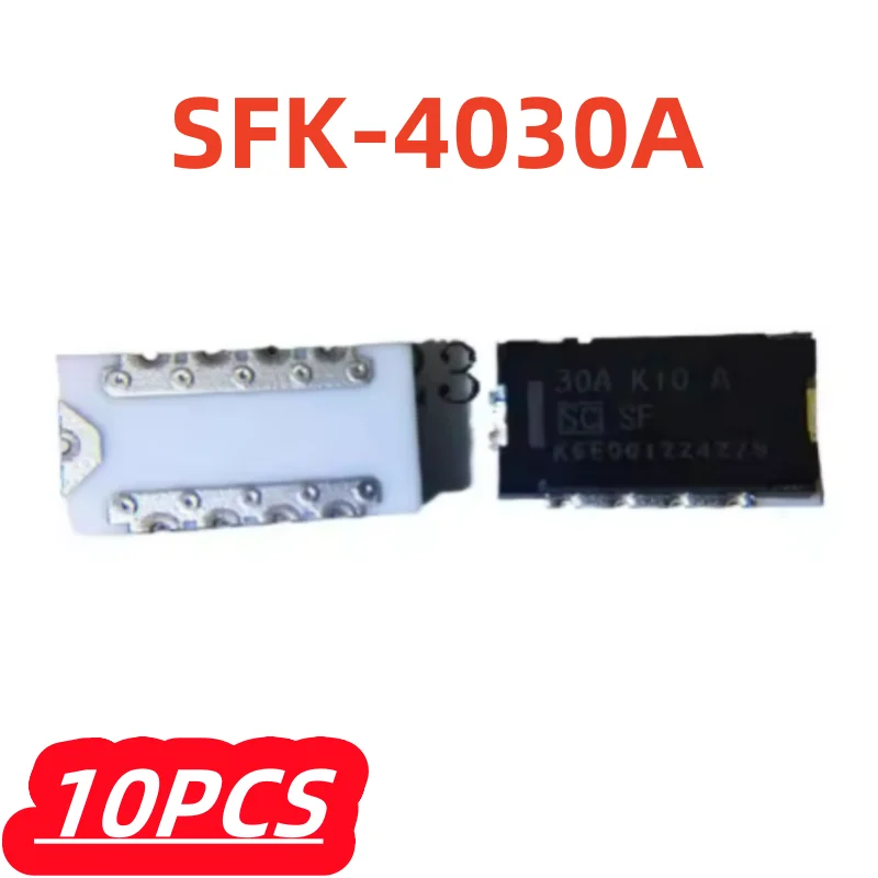 10 unids/lote 100% nuevo SFK-4030A SFK-4030 30A 80V serigrafía 30AK10 fusible de batería de litio de tres extremos original