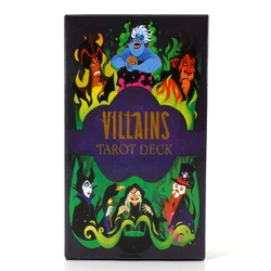 Villains Tarot Deck Labyrinth Movie Pop Culture Traditional 78-Card With Pdf Guidebook for Beginners