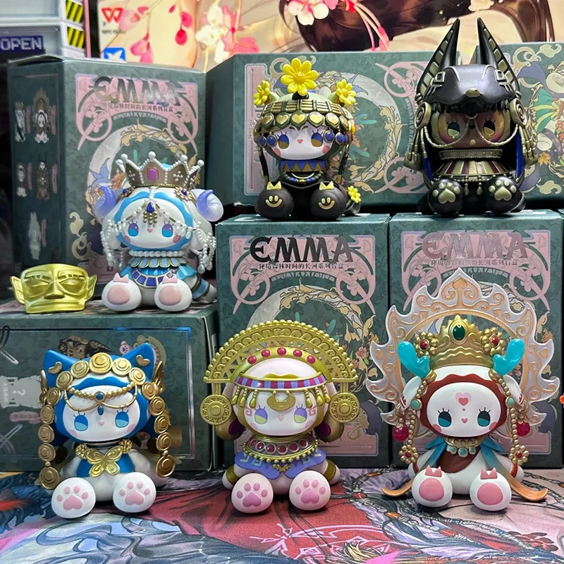 

EMMA Secret Forest River of Time Series Blind Box Desktop Decoration Ornament Anime Game Merchandise Figure PVC Doll Toy Gift