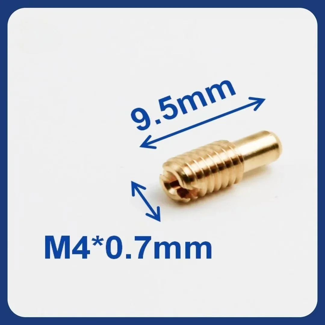 M4*0.7MM Slow Jets / Pilot Jet Idle Carburetor For Mikuni VM26-606 VM20-273 Yamaha DT125 DT175 Vm22 M28 Nozzle Moto Carb Gicleur