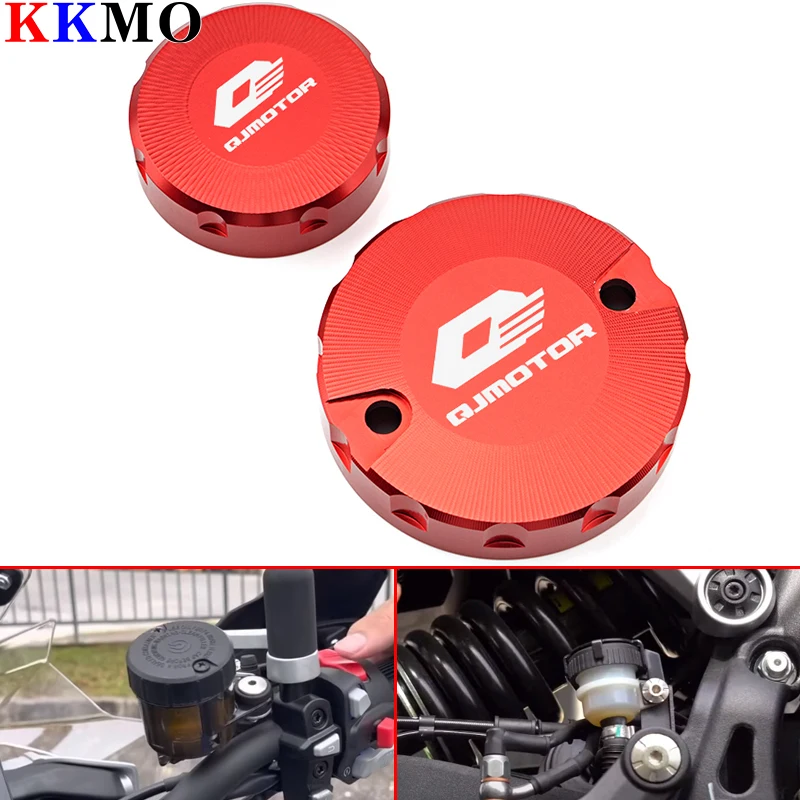 SRT800 Accessories Motorcycle Rear Front Brake Fluid Covers For QJMOTO QJ SRT 800 800X 800SX 800SRT SRT 800X 800 2022-2024+