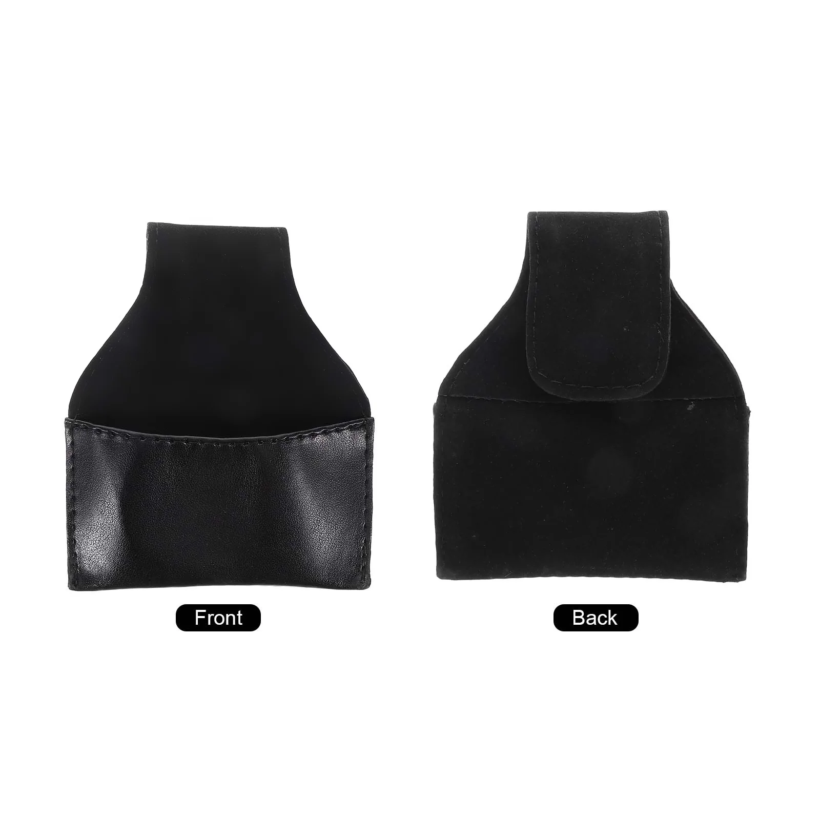 กระเป๋าใส่ชอล์กสนุกเกอร์ PU กระเป๋าเก็บชอล์กโต๊ะพูล ขนาดกะทัดรัด พกพาสะดวก ป้องกันรอยขีดข่วน อุปกรณ์บิลเลียด