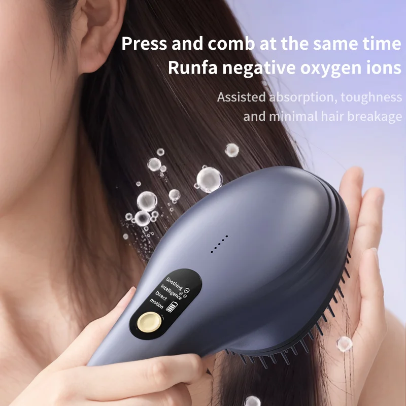 

Micro Vibration Head Massager Scalp Electric Massager Massage Comb Hair Nourishing and Healthy Hair Comb Portable Version