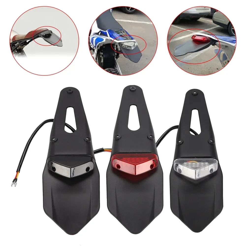 

For BETA 50 125 200 250 300 350 390 400 430 450 480 498 500 520 RR RRS RS 2T 4T Enduro Dirt Bike Fender LED Stop Rear Tail Light