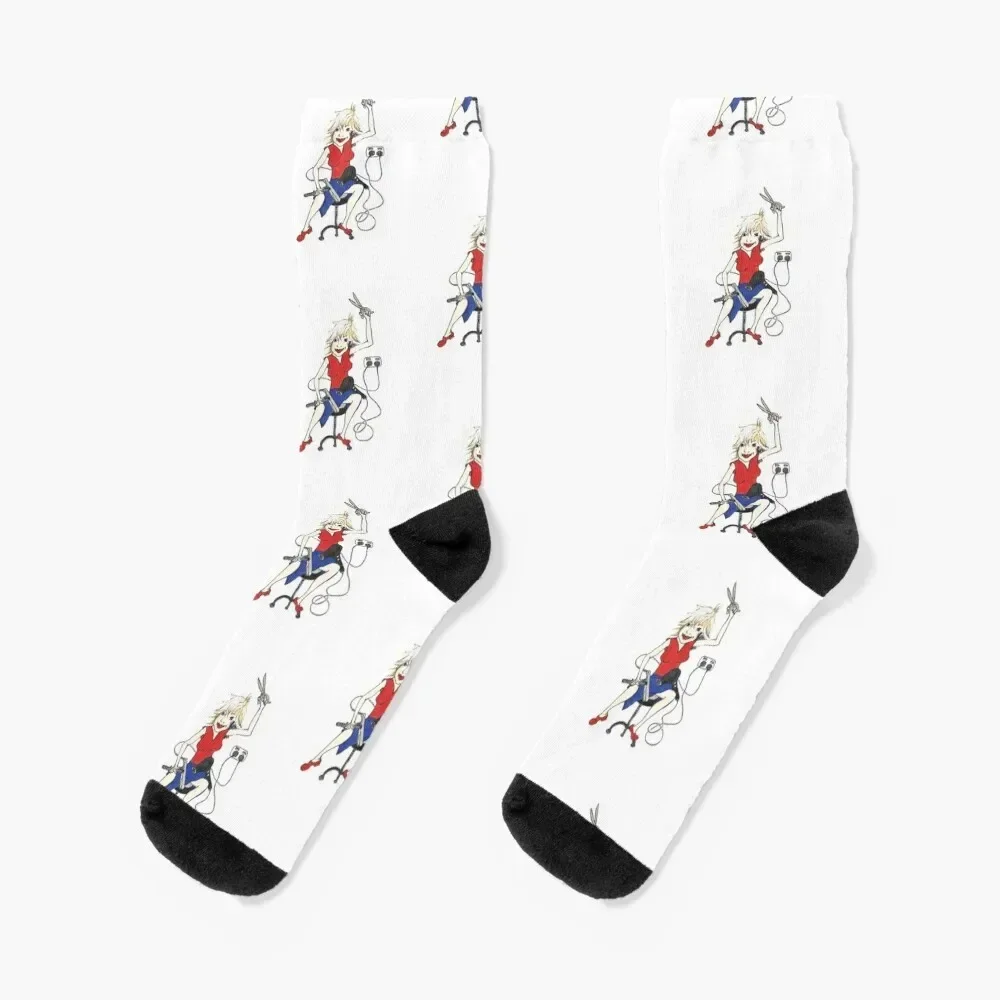 Hairdresser at work Socks luxury funny sock sport tennis Boy Socks Women's