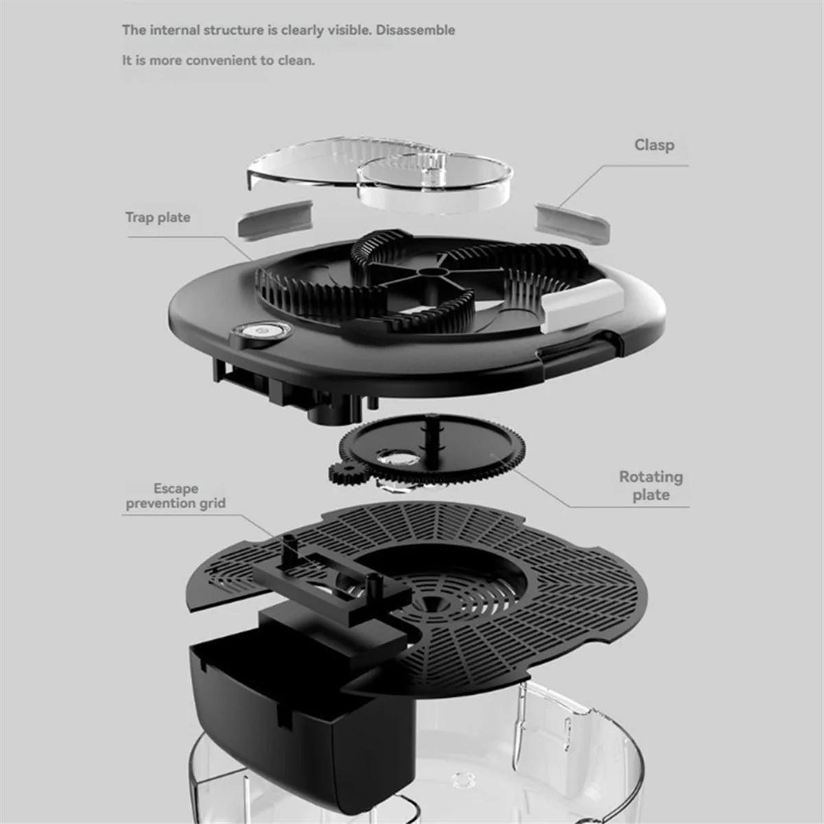 Perangkap Lalat Elektrik dengan Umpan Penangkap Nyamuk Otomatis Rumah Tangga