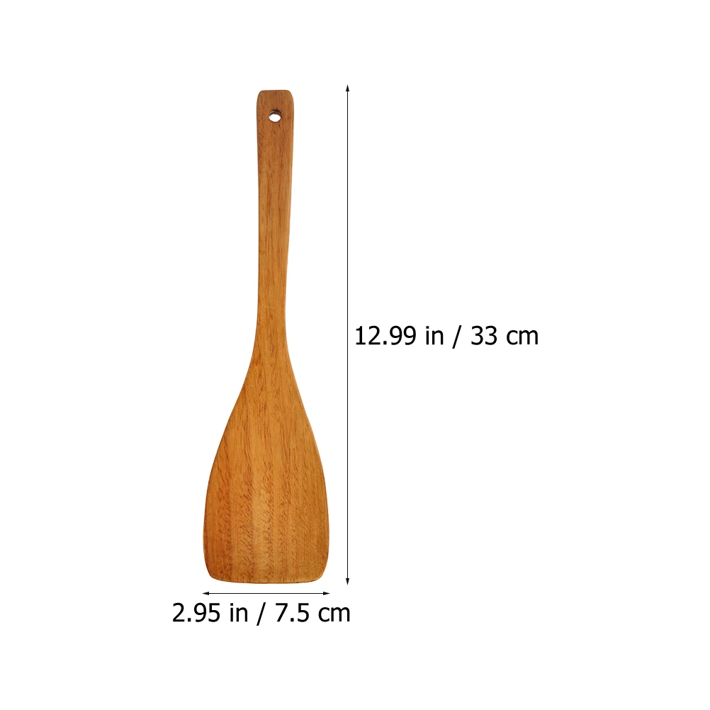 

Non Stick Wooden Spatula Cookware Frying Shovel Anti-scalding Cooking for Home Heat-resistant Kitchenware