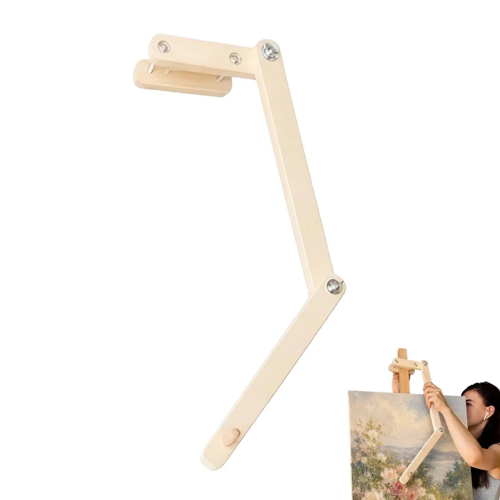 Artist Hand Rest Adjustable Painting Arm Support Bridge Portable Acrylic Art Drawing Stencil Tool for Canvas Craft Desktop