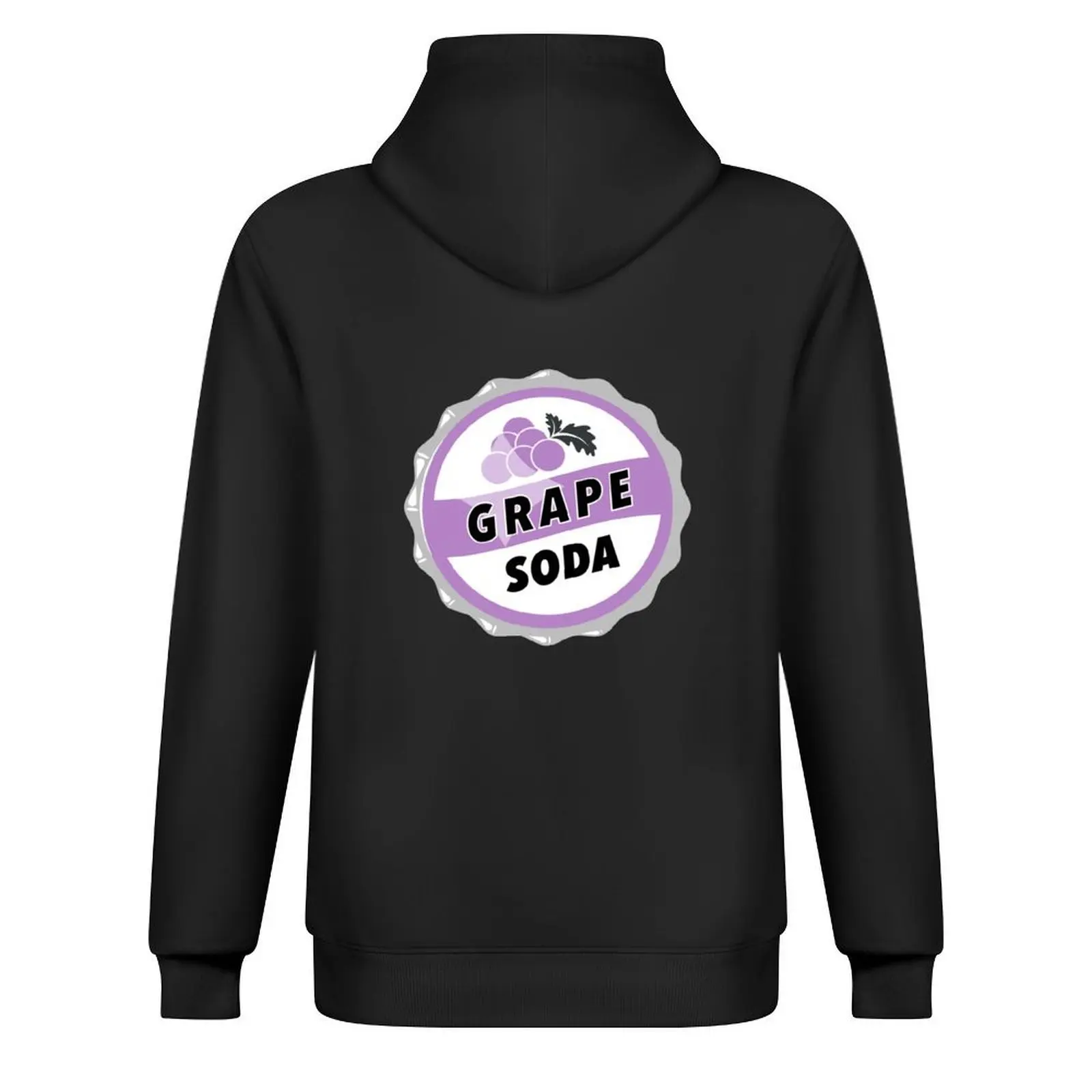 صودا العنب: غطاء زجاجة UP هوديي ملابس جمالية ملابس رجالية قميص عرق رجالي يرتدين هوديي جرافيك