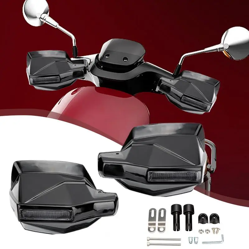 

Motorcycle Hand Guard Cold Wind Deflector Shield Hand Protector Shield Falling Protection For ATV Street & All-Weather Riding