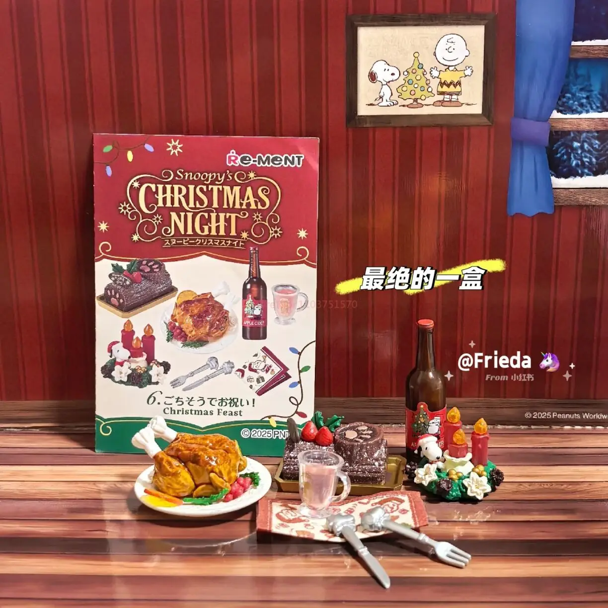 إعادة النعناع حقيقية سنوبي أنيمي عشية عيد الميلاد ليلة عمل الشكل تحصيل لعبة مجسمة زخرفة لهدية عيد ميلاد