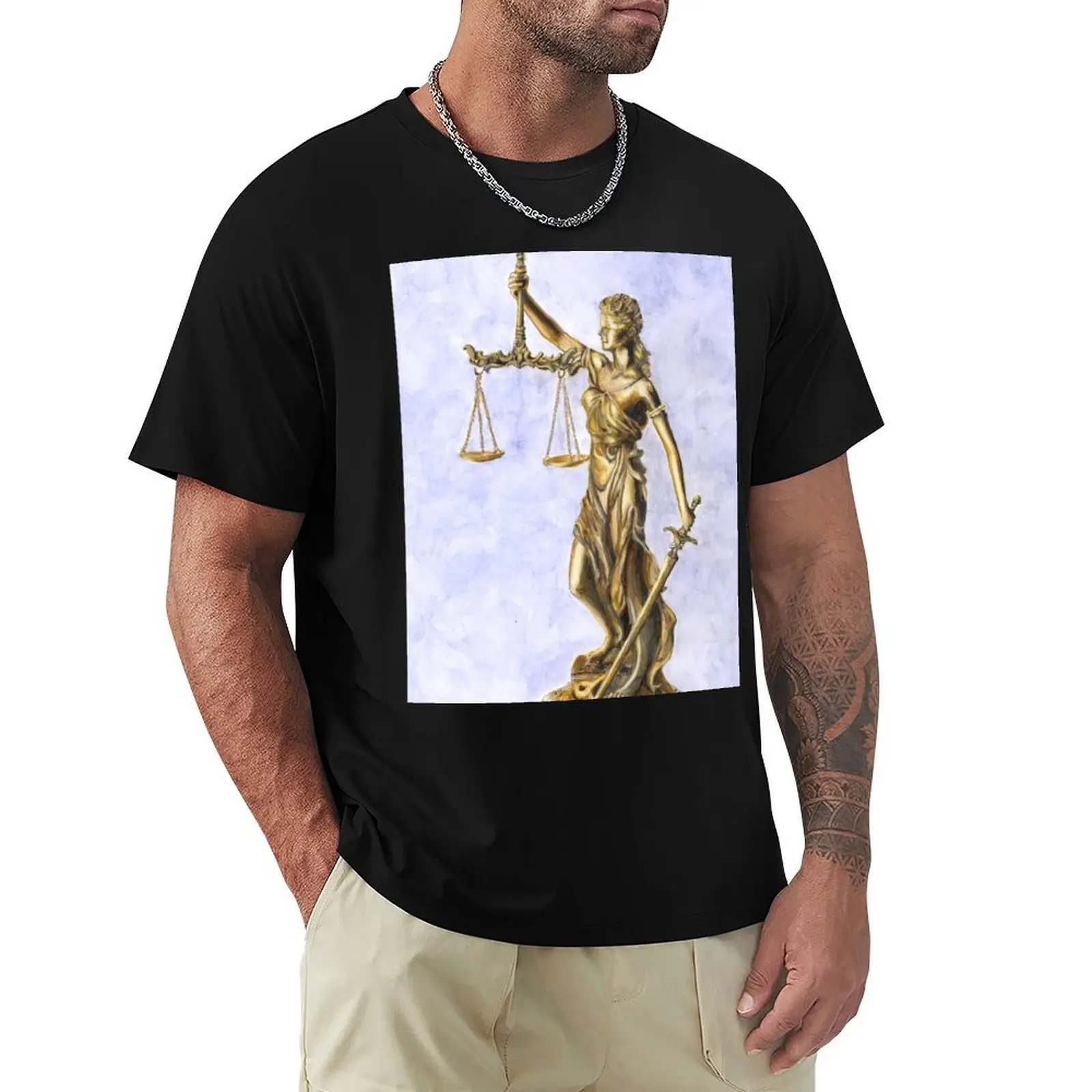 

Lady Justice 2 T-Shirt funny gifts anime t shirts clothes kawaii clothes t shirts for men graphic