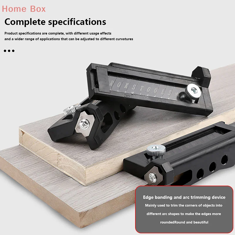 Woodworking Blade Edge Corner Planer Edge Banding Arc Trimming Manual Planer Wood Chamfering Fillet Scraper Board Deburring Tool