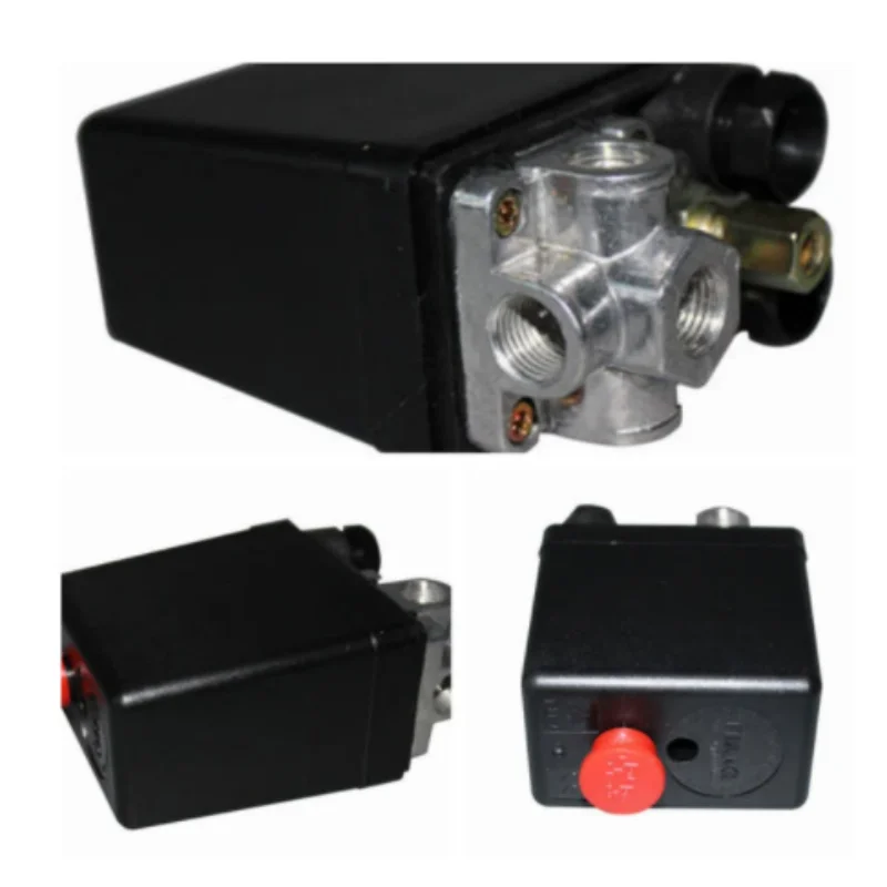 

240V 15A 115 PSI 4 Port 1/4 NPT Air Compressor Pressure Automatic Switch