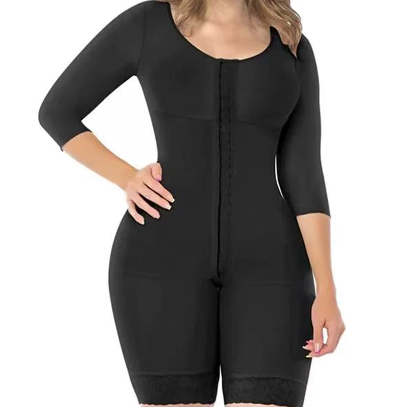 Post Surgery Full Body Shapewear Tummy Control And Butt-Lifting Effect With Built-In Bra For Women Sexy Bodysuit