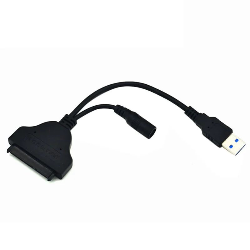 USB3.0 Easy Drive Cable USB to SATA3 Hard Disk Read 2.5/3.5 Inch Hard Disk Drive Adapter Cable with Power