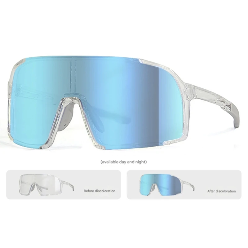 

A52F Shatterprensy Bicycles Eyewars Широкий вид антигларной линзы Эргономическая подгонка велосипедные очки для активных