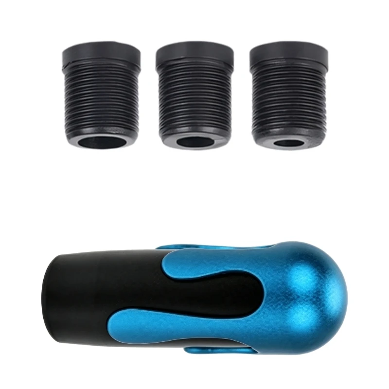 D5BE Upgrades Metal Car Gear Shifts Knob with Fun Ice Cream Design Strong & Fashionable Decors for Smooth Shifting Experience