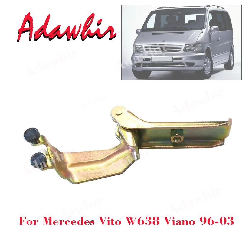 Sliding Door Pulleys for Mercedes Vito W638 Viano 96-03 Sliding Door Roller Guide Hinge Middle Right 6387600847 A6387600847