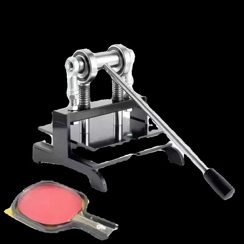 

Double Roller Bearing Manual Press Ping-Pang Bat Rubber Edge Cutter Pasting Device Table Tennis Racket Rubber Cutting Machine