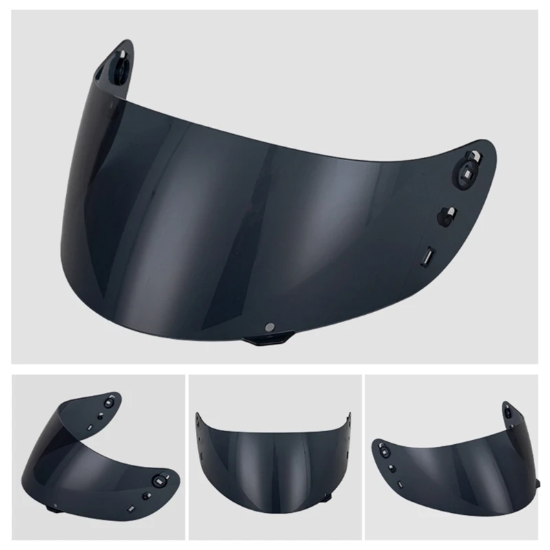 Helmets Shield Accessories Motorcycle Helmets Visors for Icon IC-04 Helmets Scratchproof Wind Shield Helmets Visors J60F