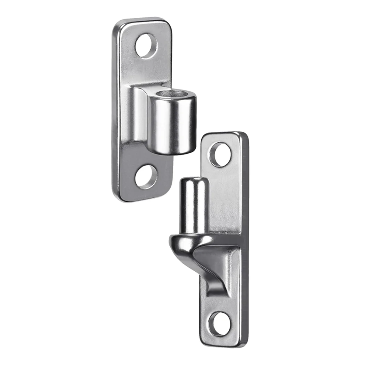 Sale Wall Mount Gate Hinges for Farm Gates, Outdoor One-Piece No-Weld Chain Link Fence Parts with 5/8 Hinge Pin