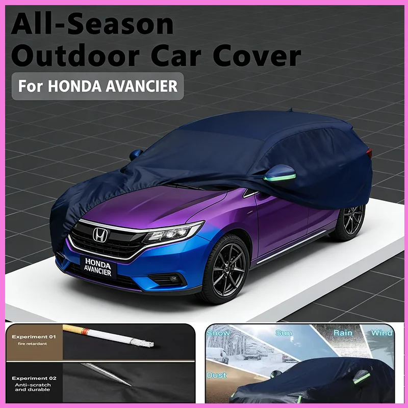 

All-Season Car Cover for HONDA AVANCIER - Outdoor Full Protection, Waterproof Dustproof Heat-Resistant