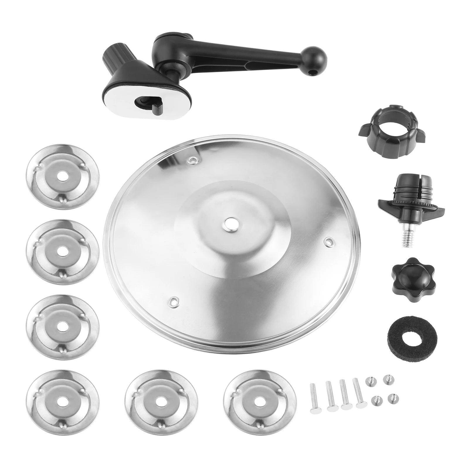 

1pc Car Air Vent Drum Cymbal with 6 Mini Cymbals Palm Size Easy Clip-On Cymbals for Cars Dashboard for Road Trips & Music Lovers